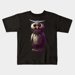 The Great Horn Owl Kids T-Shirt